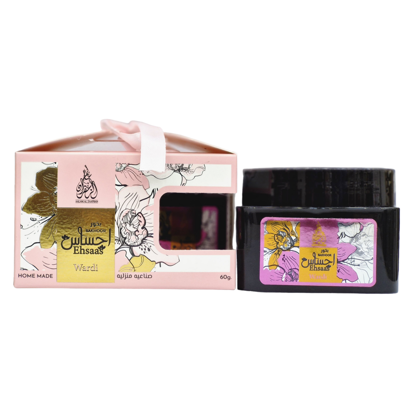 AALAM AL ZAAFRAN BUKHOOR EHSAS WARDI 60GRM