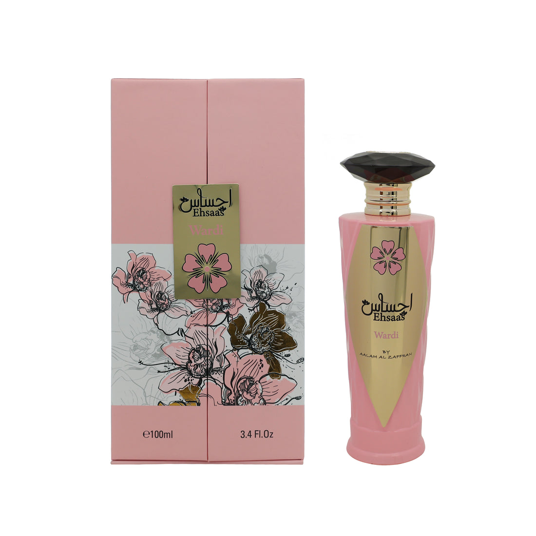 Aalam Al Zaafran Ehsas Wardi EDP 100ML