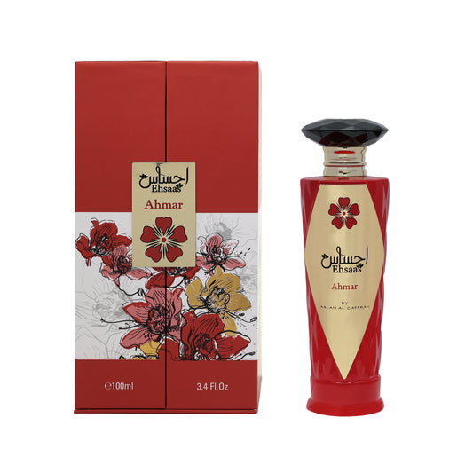 AALAM AL ZAAFRAN EHSAAS  AHMAR EDP 100ML