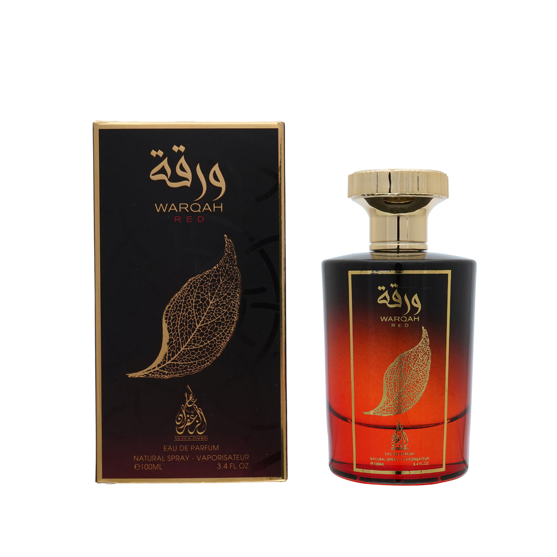 Aalam Al Zaafran Warqah Red EDP 100ML