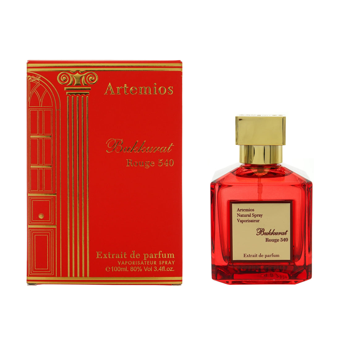 Artemios Bukkurat Rouge 540 Red Extrait de Parfum 100ML