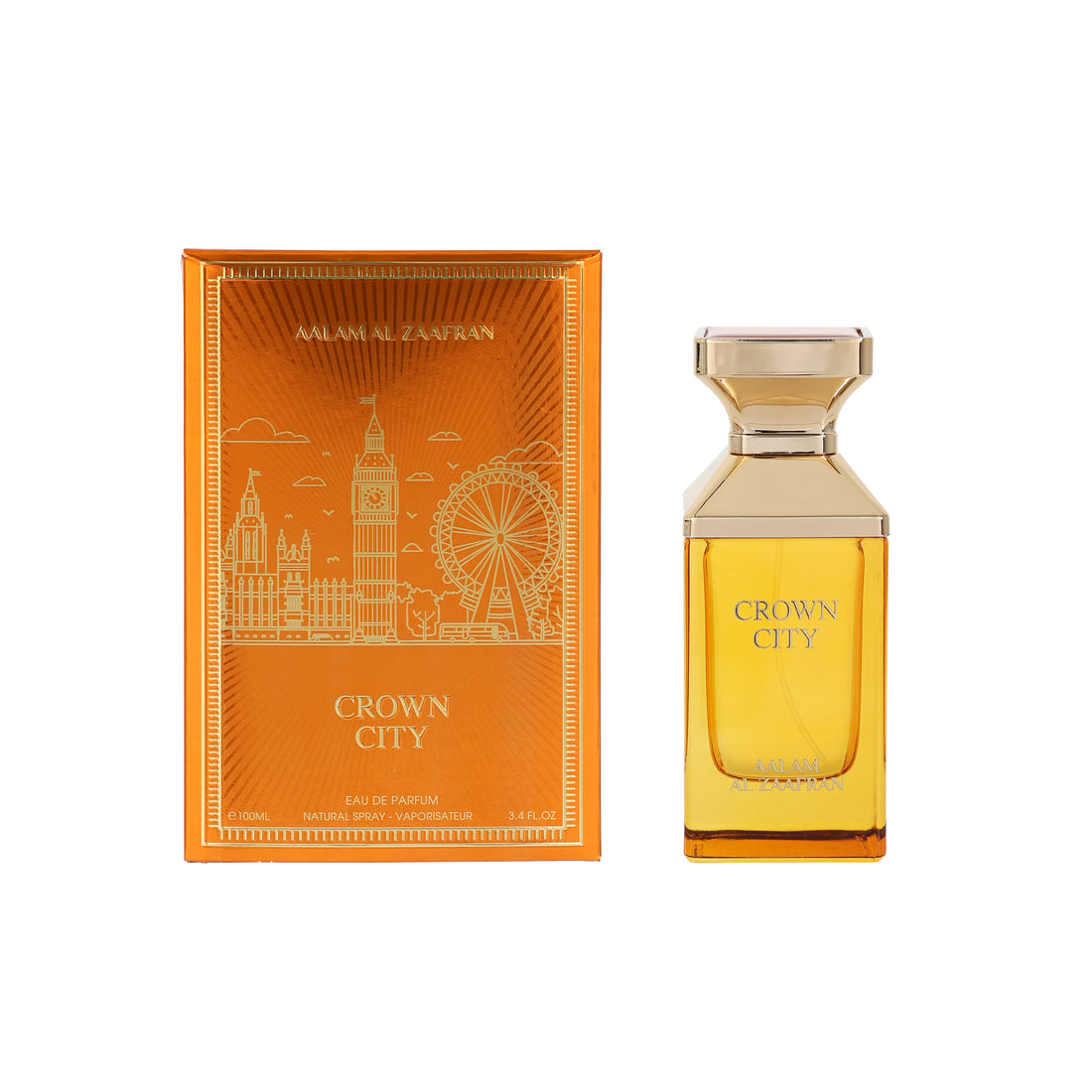 Aalam Al Zaafran Crown City EDP 100ML